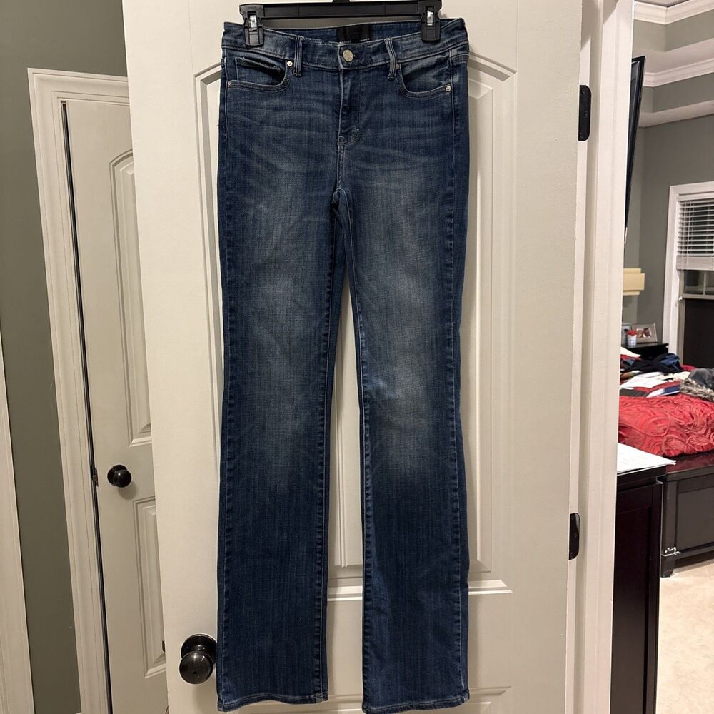 White House Black Market Mid-Rise Slim Boot Everyday Soft Jeans- 2L
